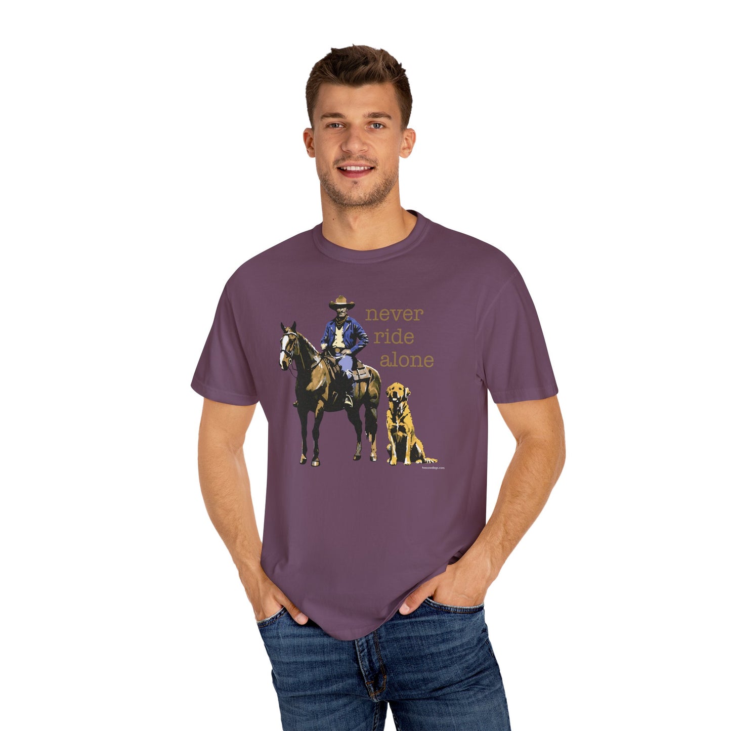 Never Ride Alone Tee Shirt