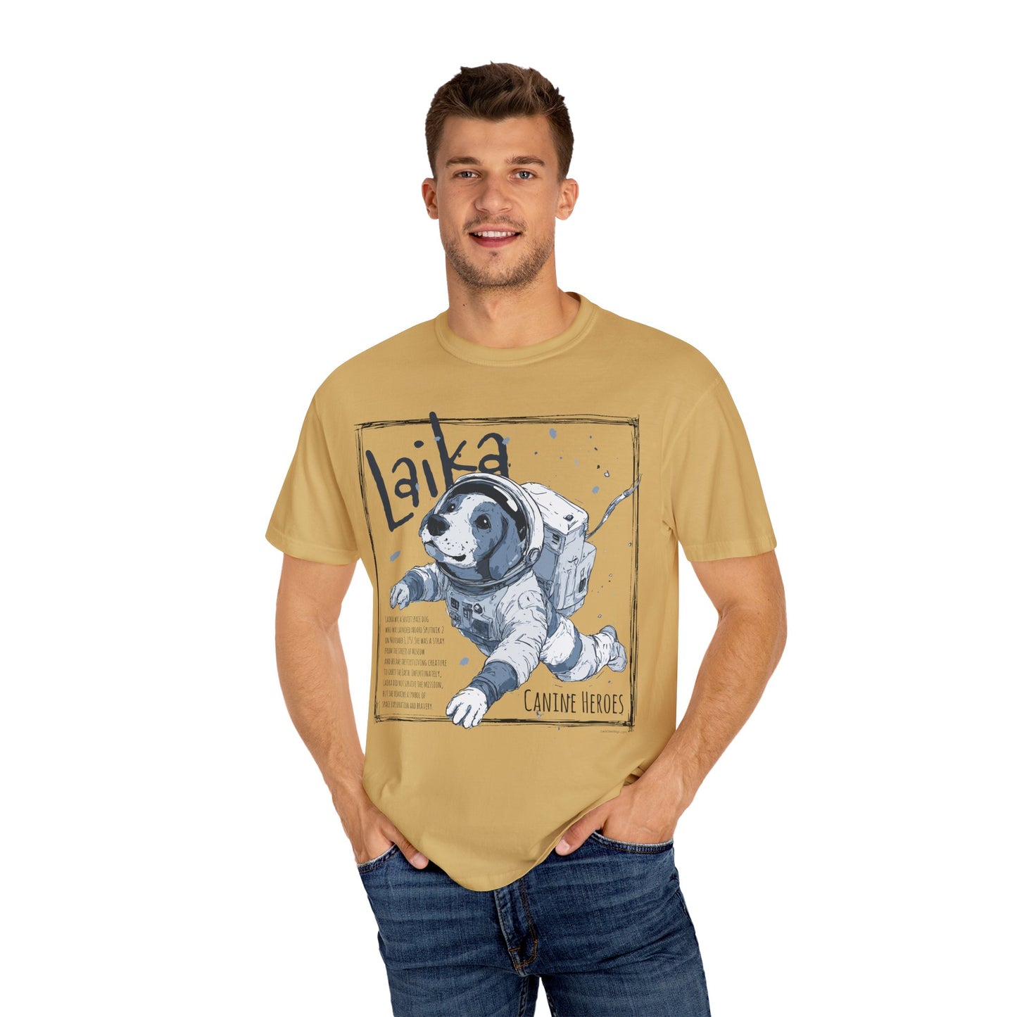 Space Cowdog T-shirt - Laika