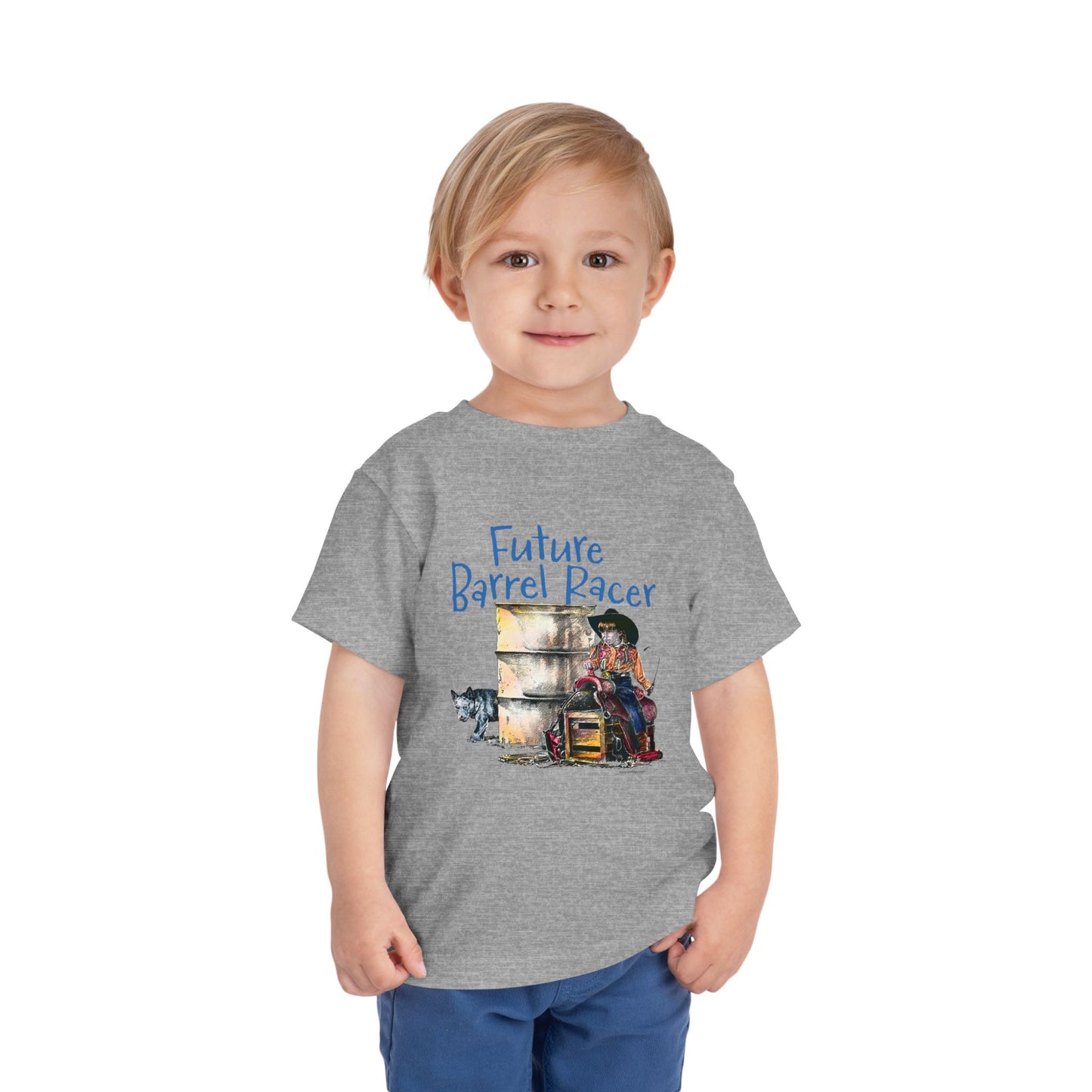Toddler- Future Barrel Racer Heavy Cotton™ Tee