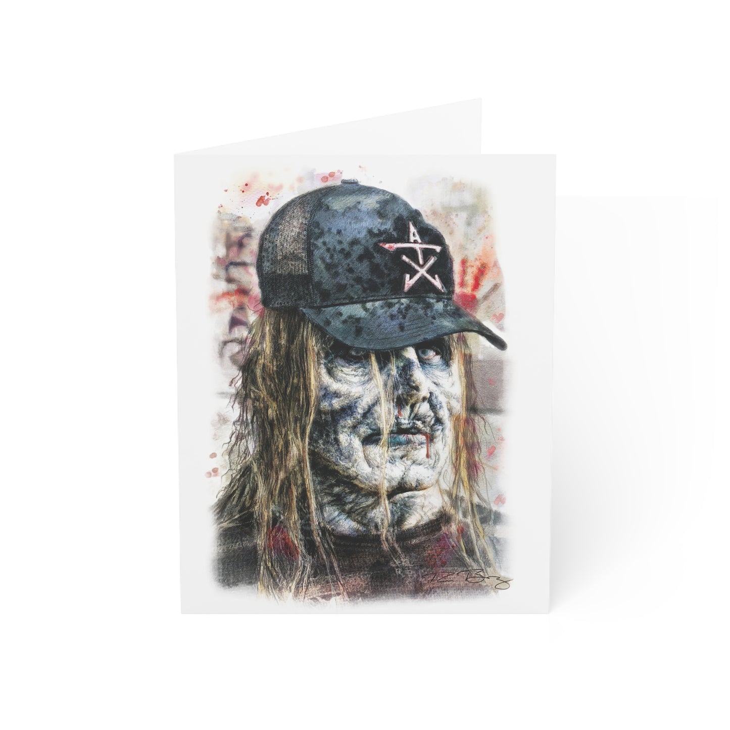 ATX Zombie Blank Notecards