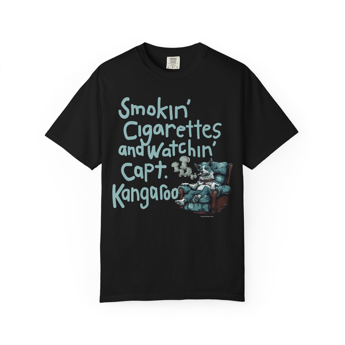 Retro T-Shirt 'Smokin' Cigarettes and Watchin' Captain Kangaroo'
