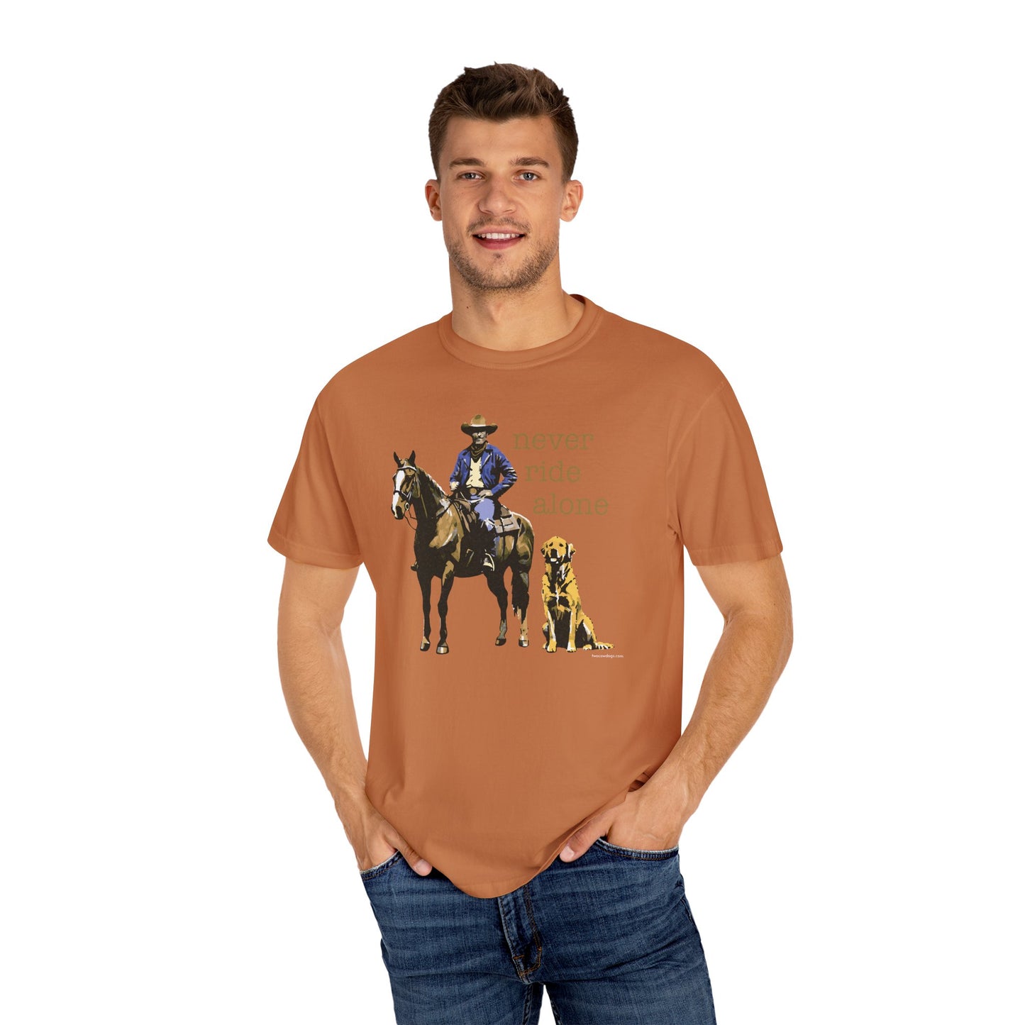 Never Ride Alone Tee Shirt
