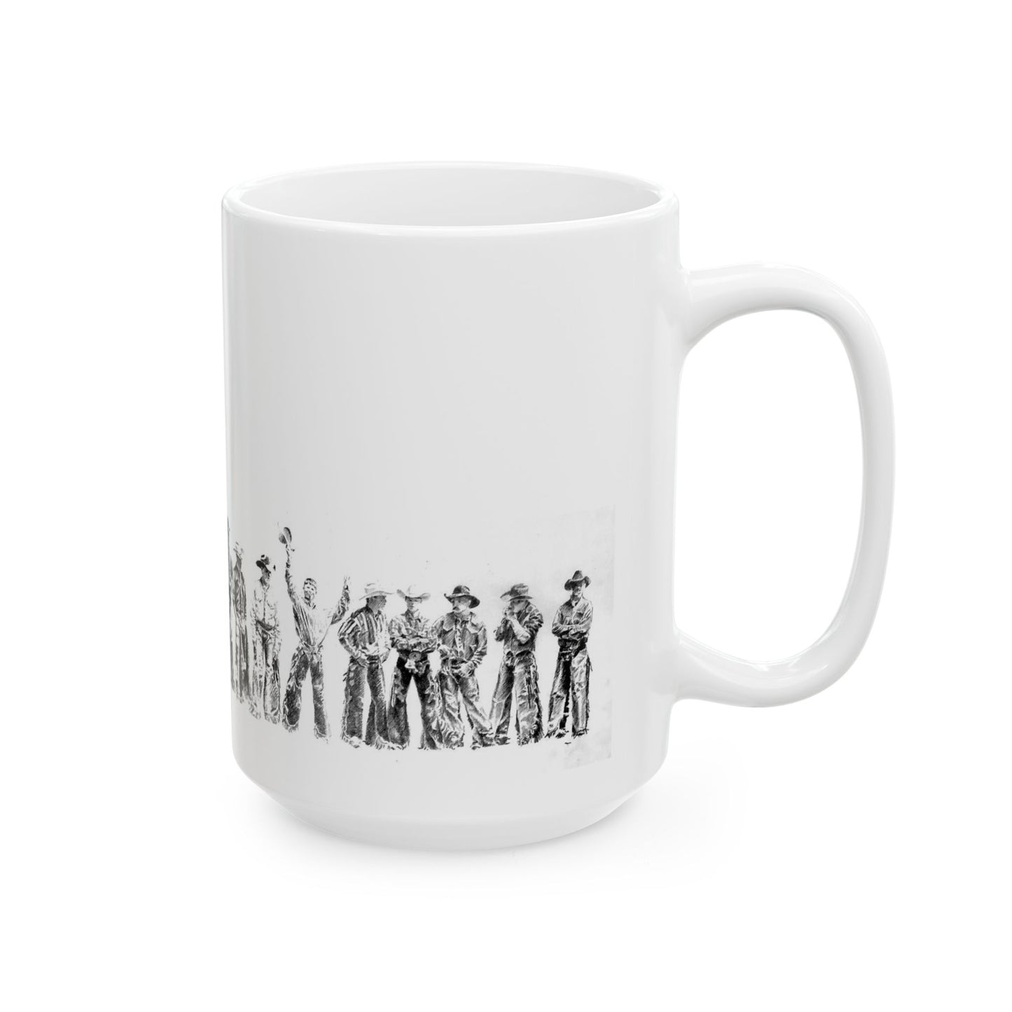 Cowboy Crew Wraparound Ceramic Mug — 11oz & 15oz