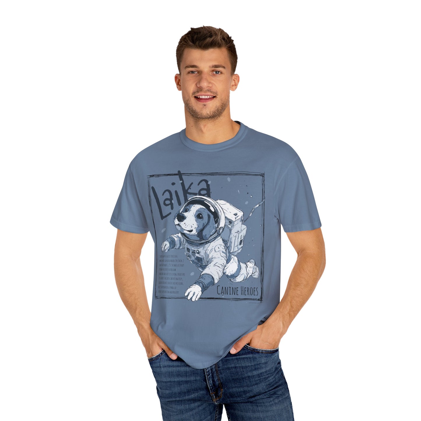 Space Cowdog T-shirt - Laika