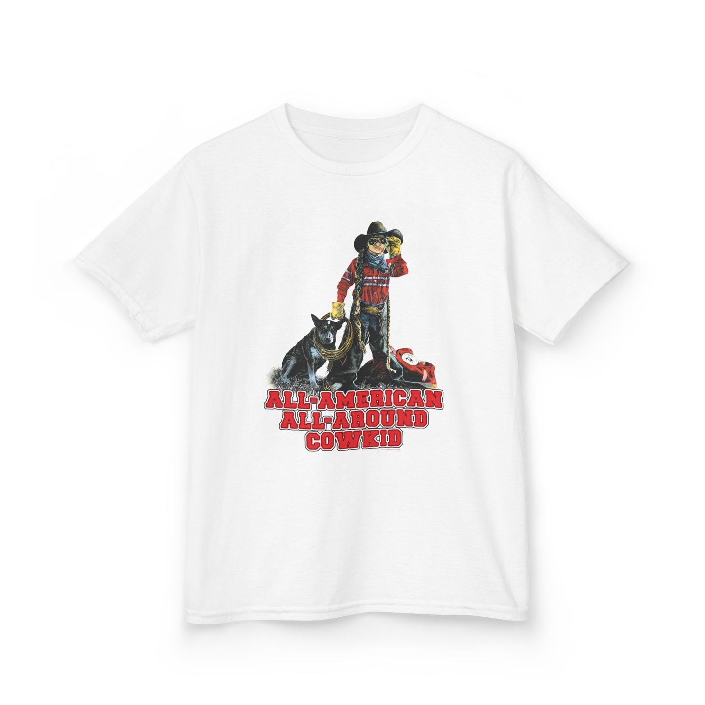 Kids- All-American All-Around Cowkid Heavy Cotton™ Tee