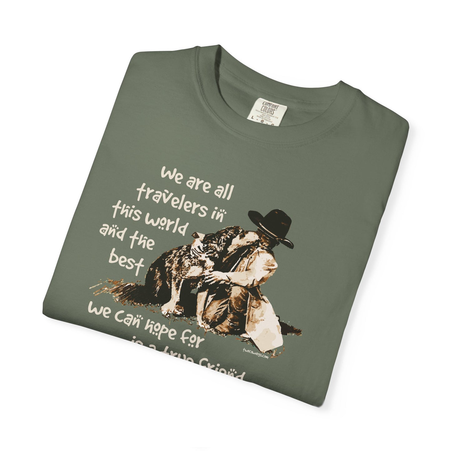 We Are All Travelers Tee Shirt