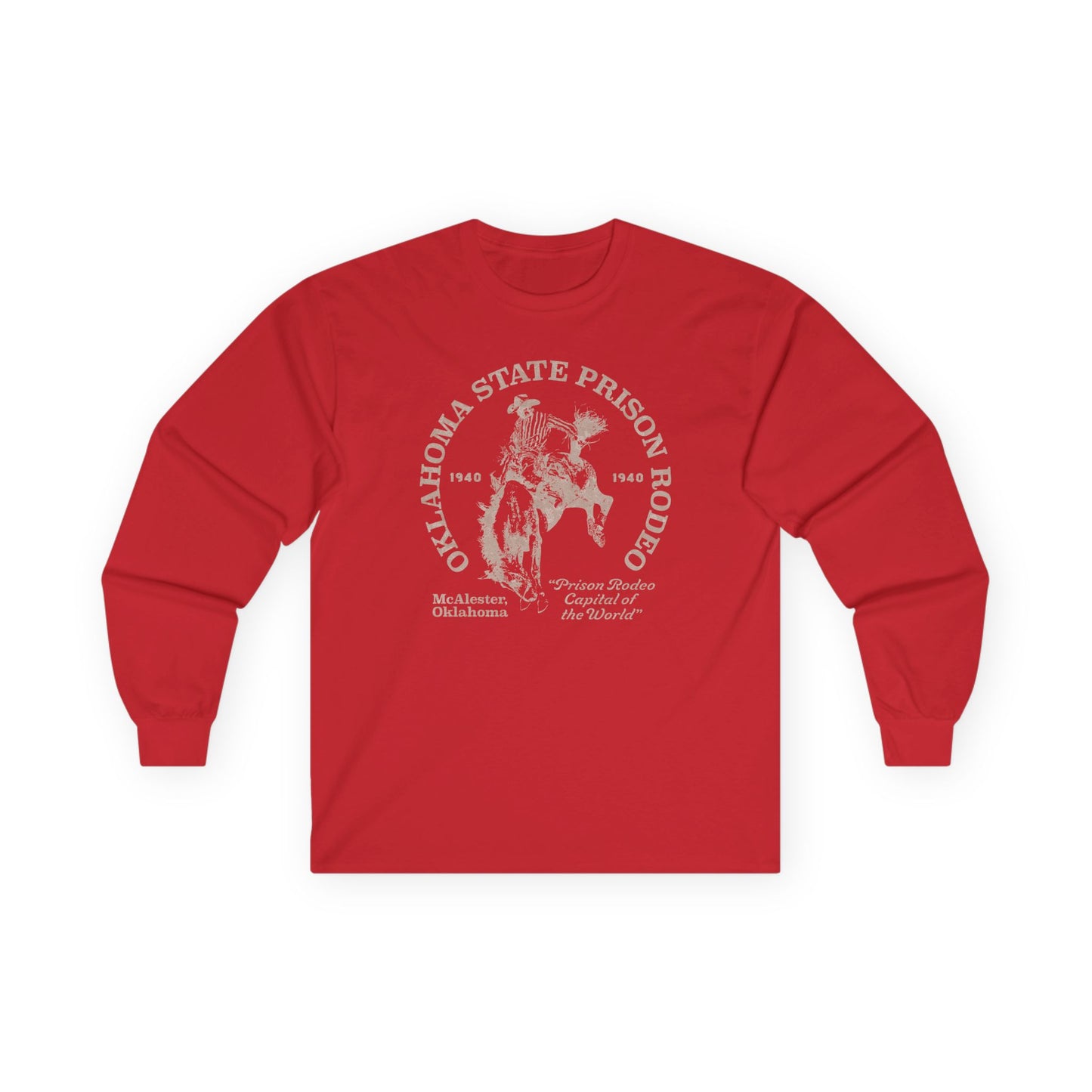 Oklahoma Prison Rodeo Long Sleeve Tee