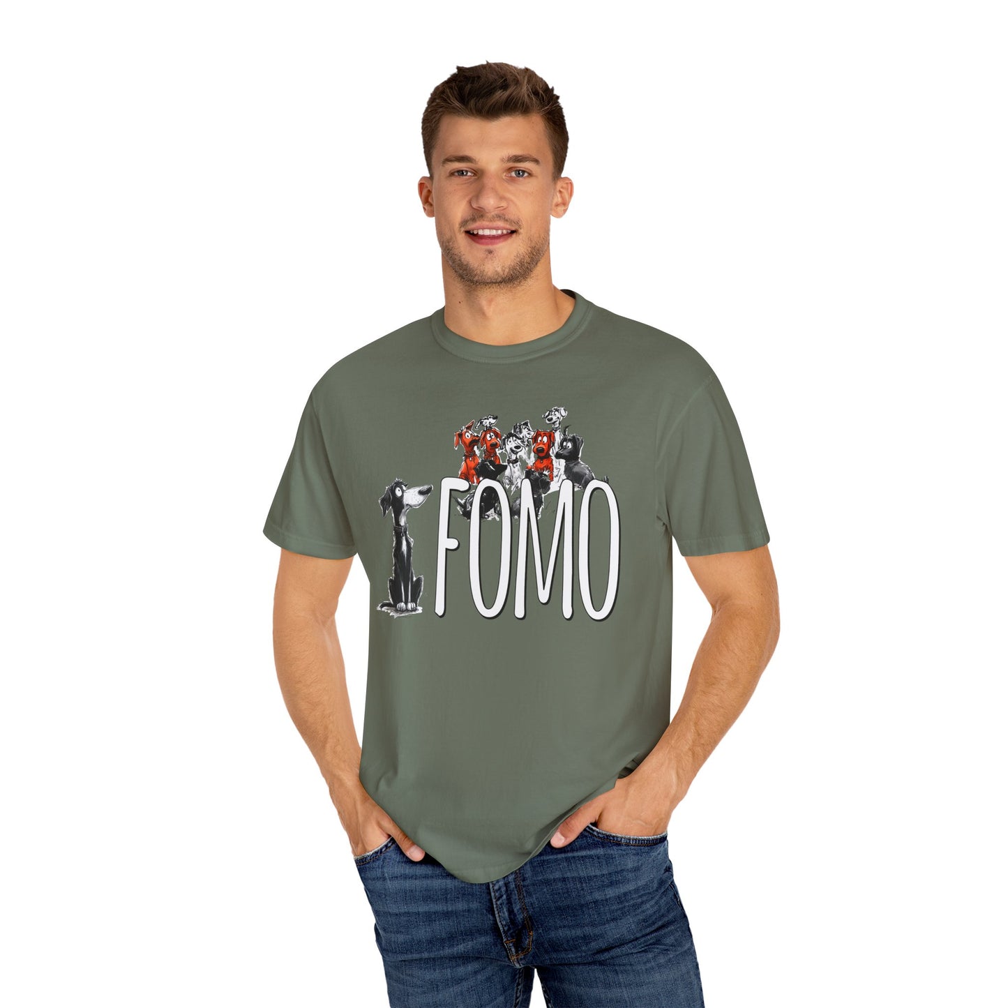 FOMO Funny Cowdog T-Shirt