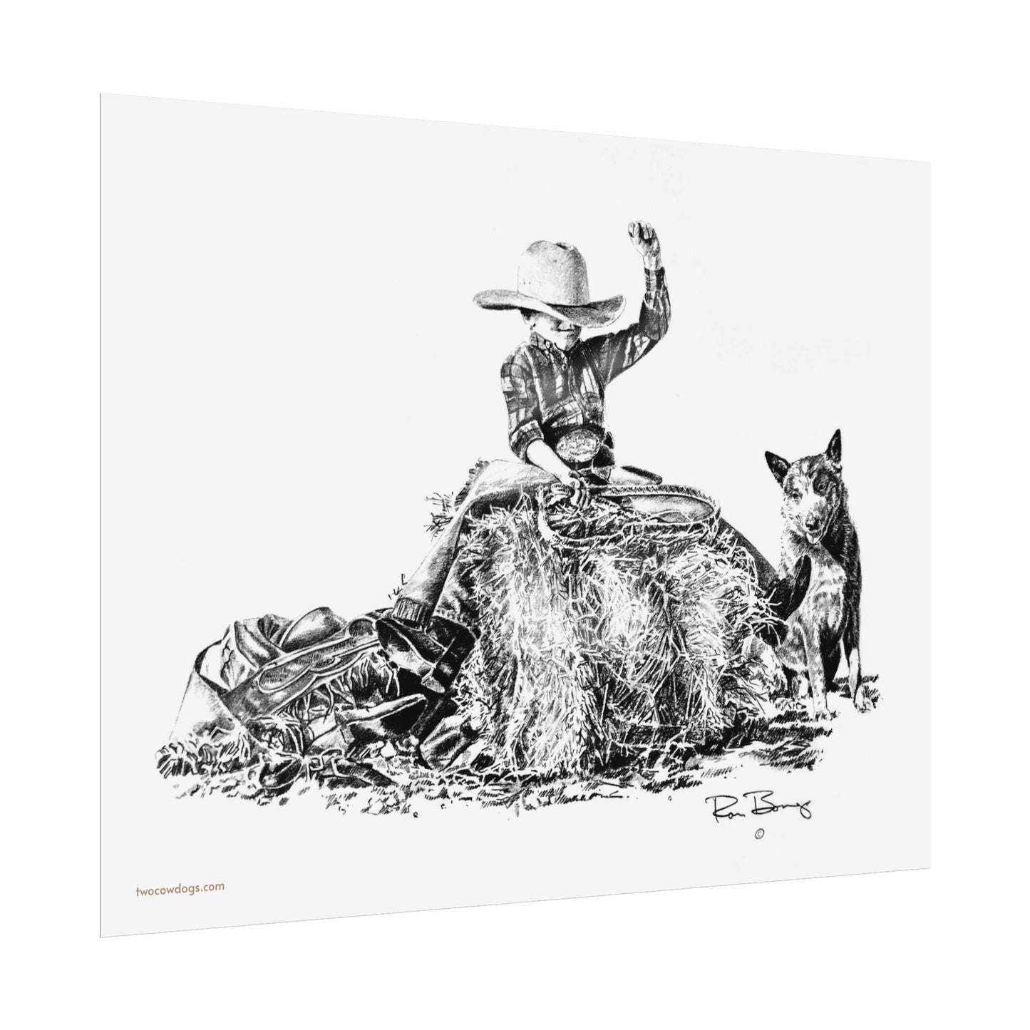 Future Bull Rider, Custom Print