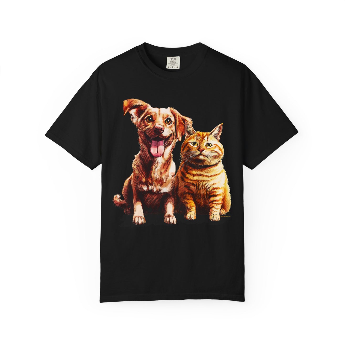 Odie and His Fat Cat Friend Super-Soft Tee