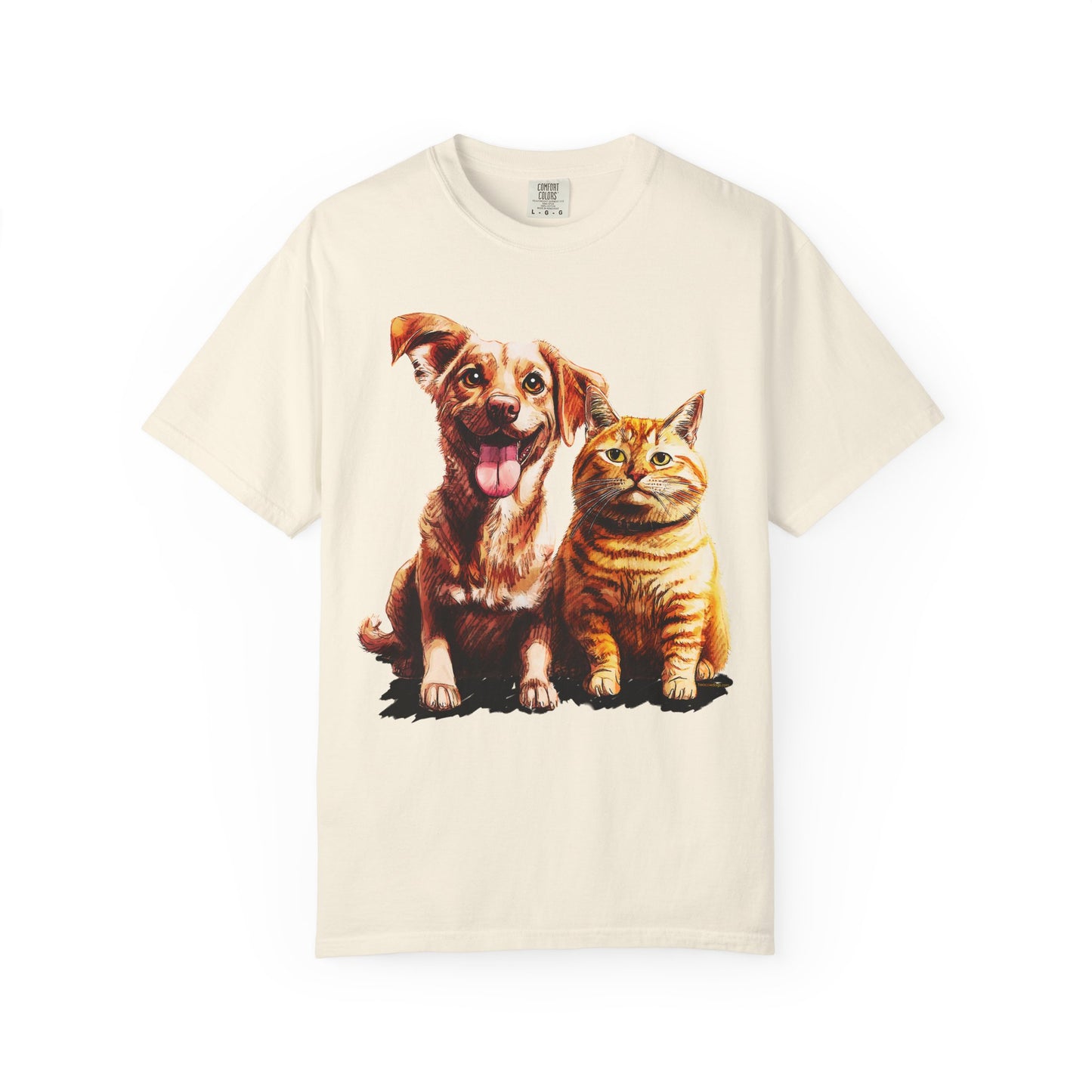 Odie and His Fat Cat Friend Super-Soft Tee