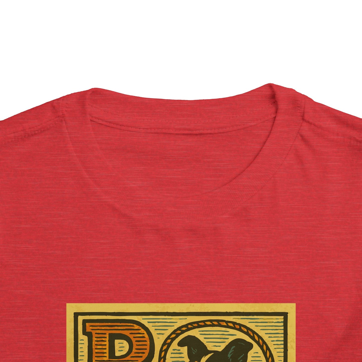Western Block "R" Toddler Heavy Cotton™ Tee