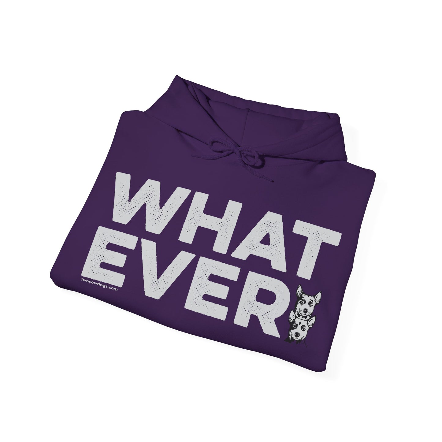 WHATEVER, Heavy-Blend Hooded Sweatshirt