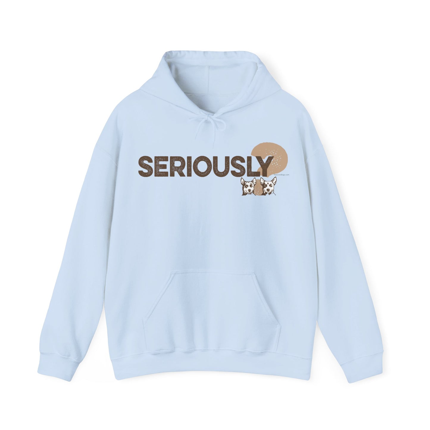 SERIOUSLY?, Heavy-Blend Hooded Sweatshirt
