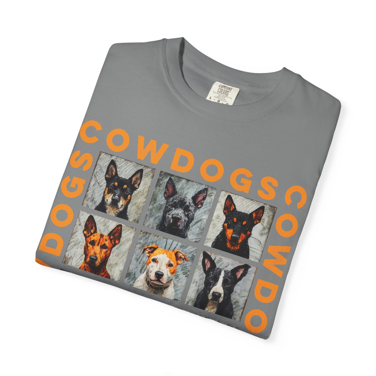Super-Soft T-Shirt - 9 COWDOGS Print - Unisex