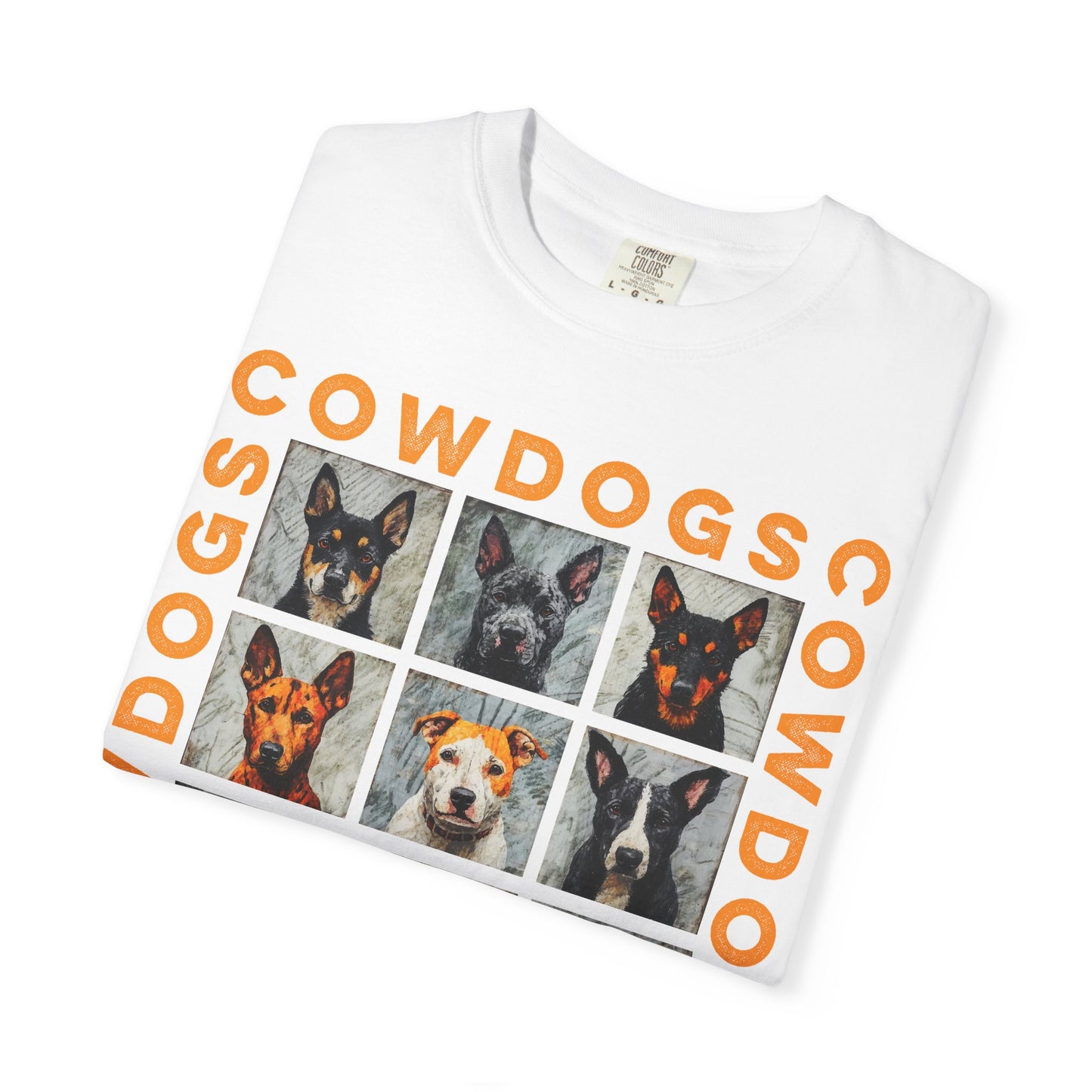 Super-Soft T-Shirt - 9 COWDOGS Print - Unisex