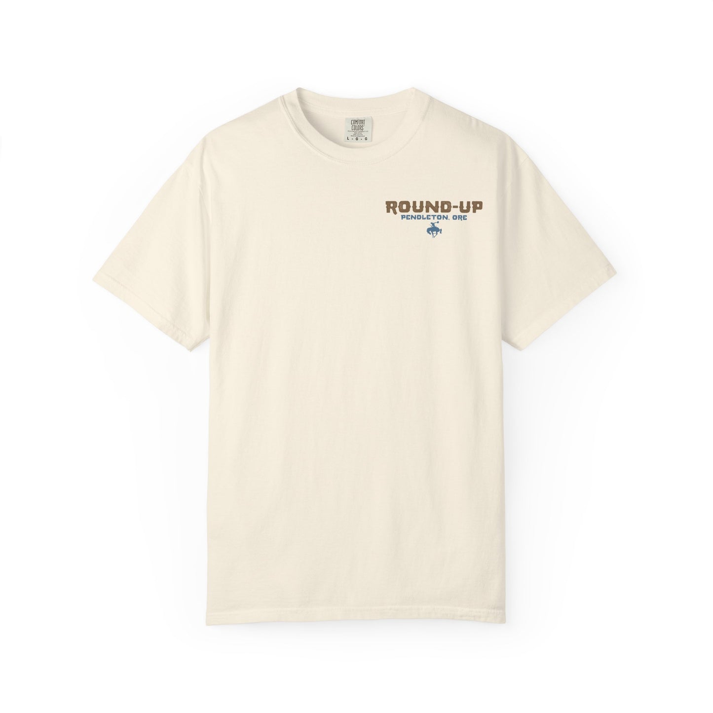Vintage Rodeo Round-Up Pendleton T-Shirt, Front and Back
