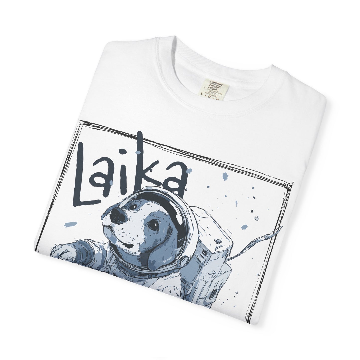 Space Cowdog T-shirt - Laika