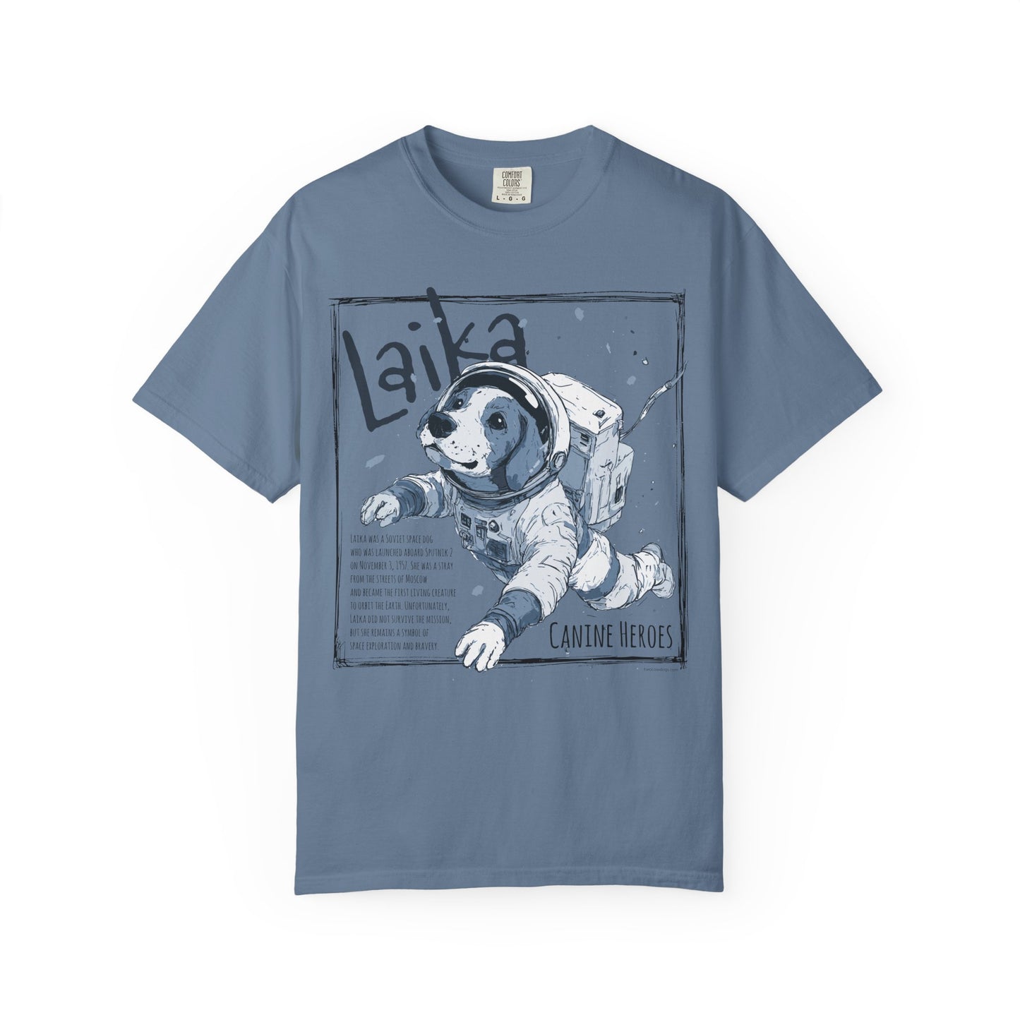 Space Cowdog T-shirt - Laika