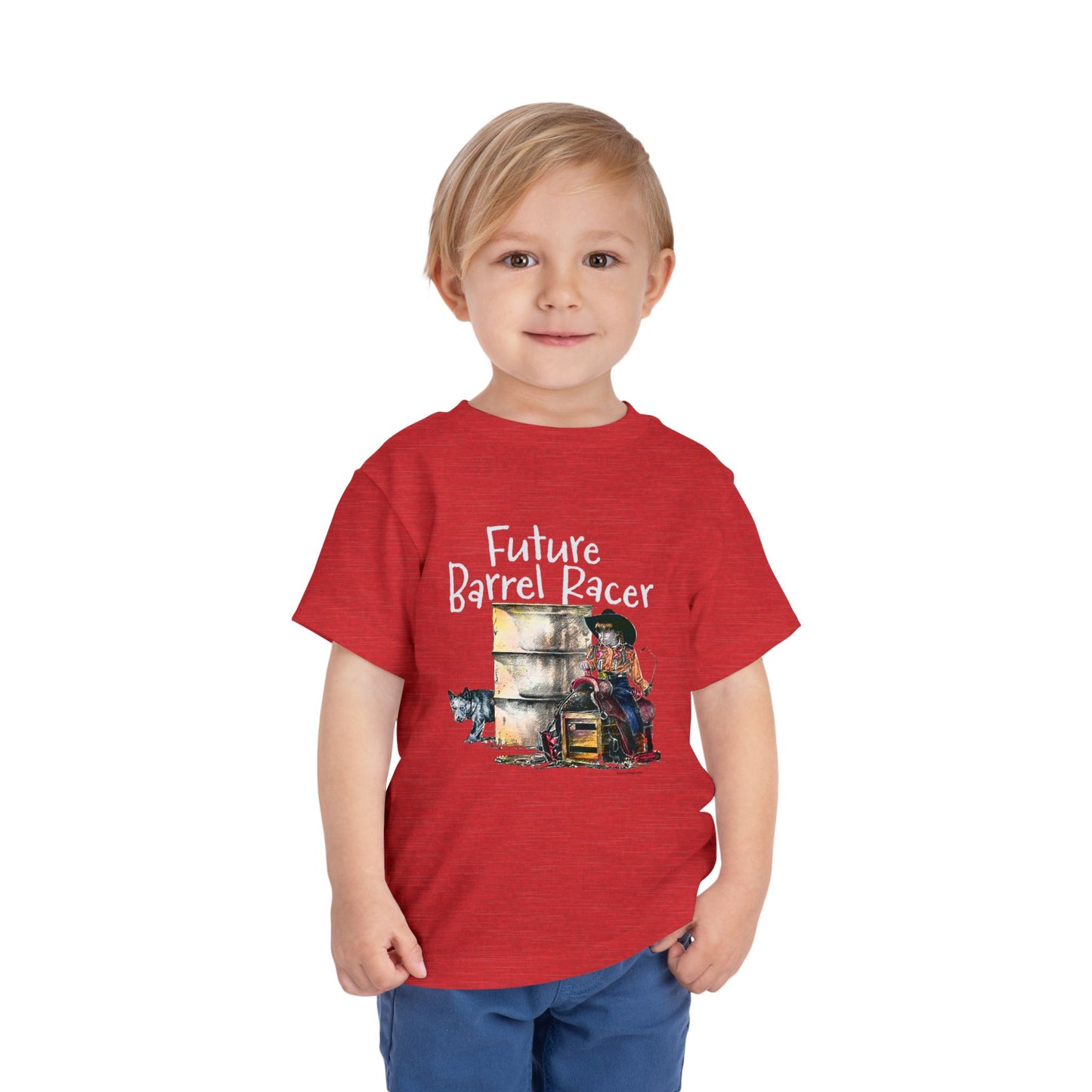 Toddler- Future Barrel Racer Heavy Cotton™ Tee