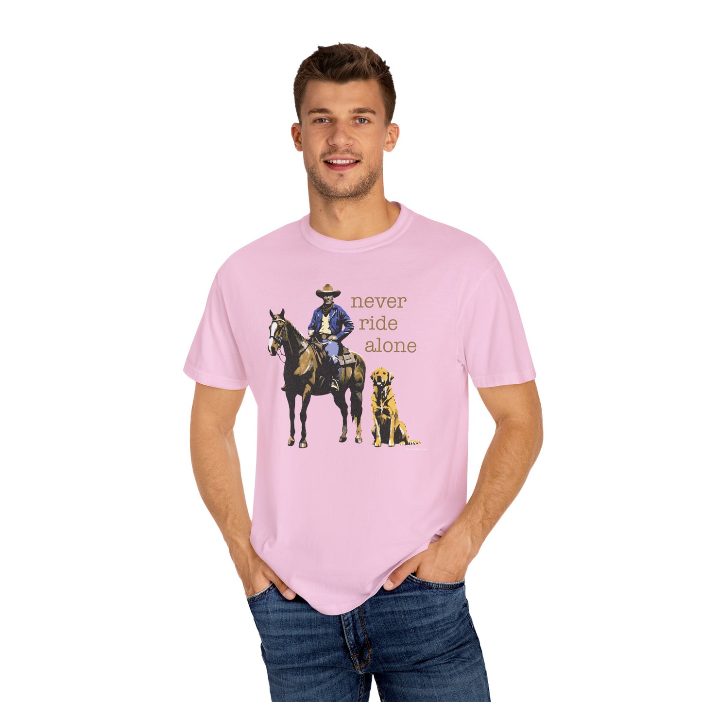 Never Ride Alone Tee Shirt