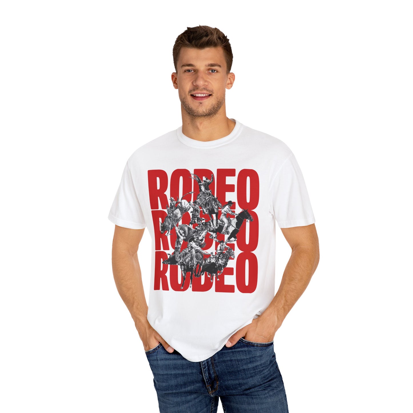 Rodeo Event T-Shirt - Unisex Garment-Dyed