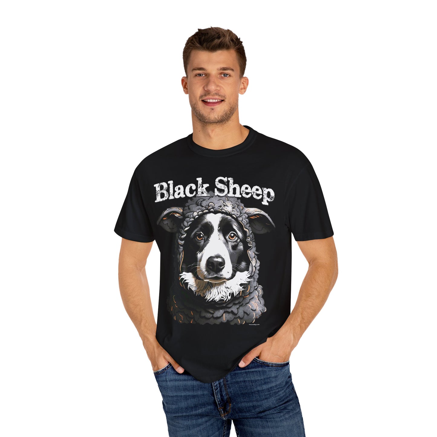 Black Sheep, Border Collie Tee Shirt