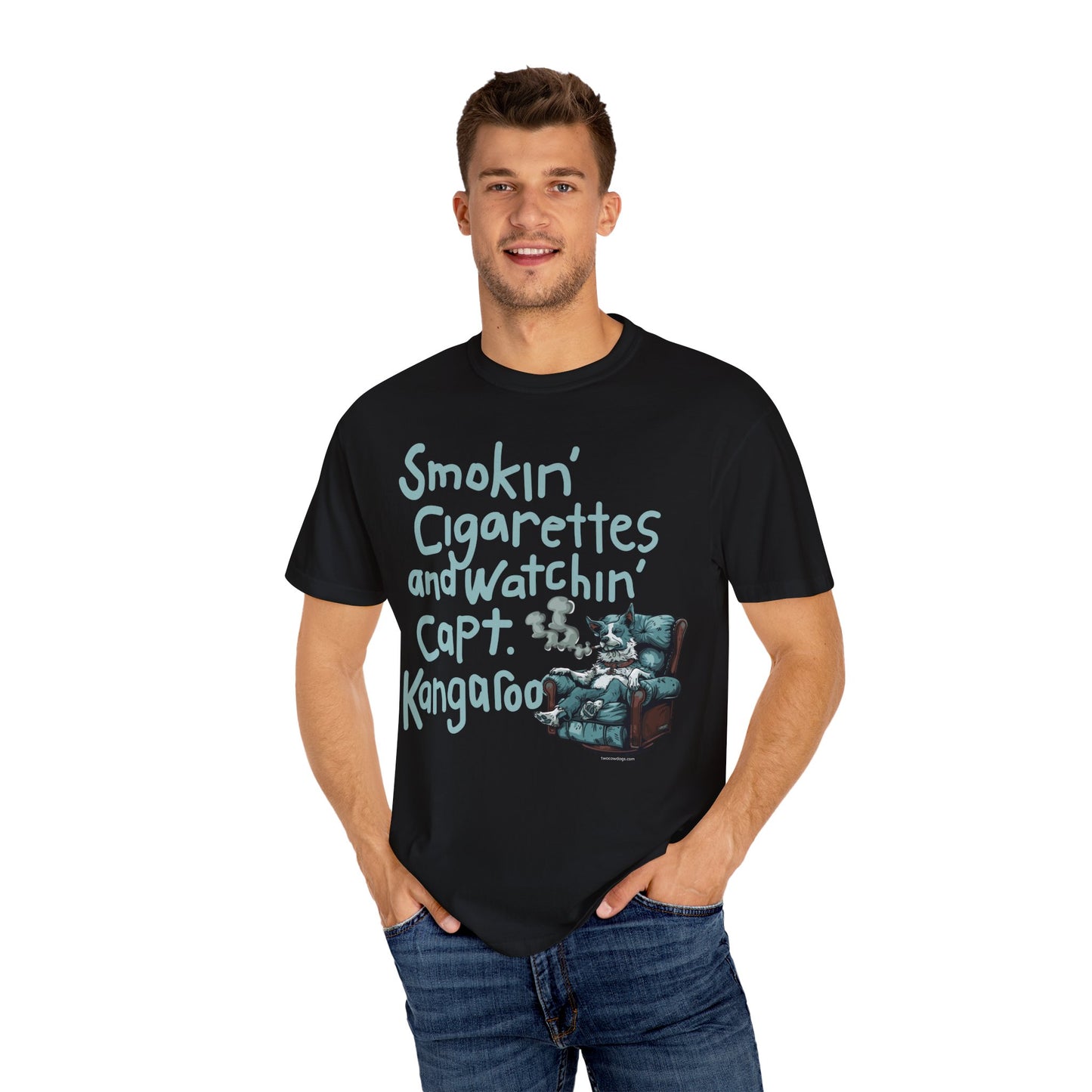 Retro T-Shirt 'Smokin' Cigarettes and Watchin' Captain Kangaroo'