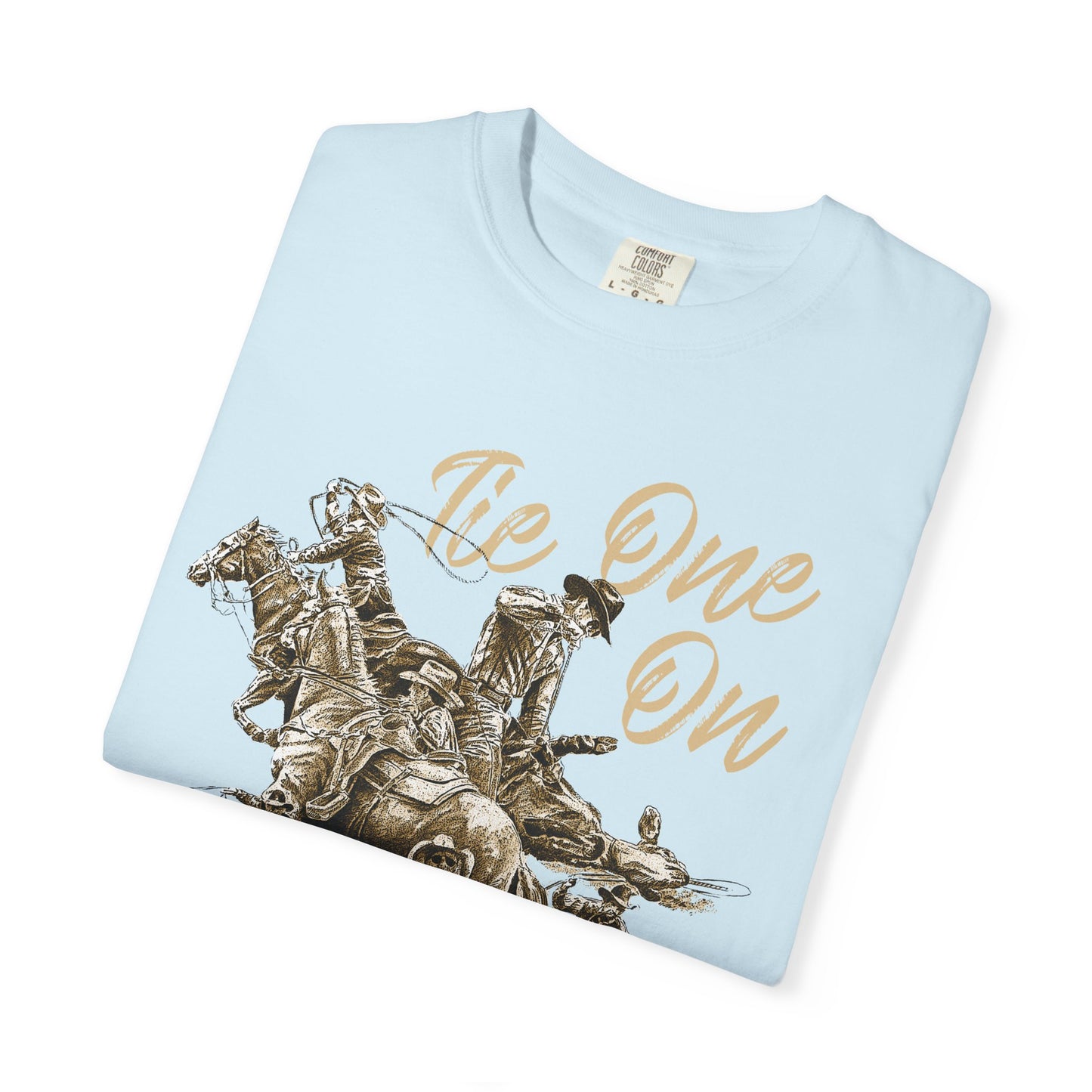 Rodeo Calf Roping, Tie-Down T-Shirt