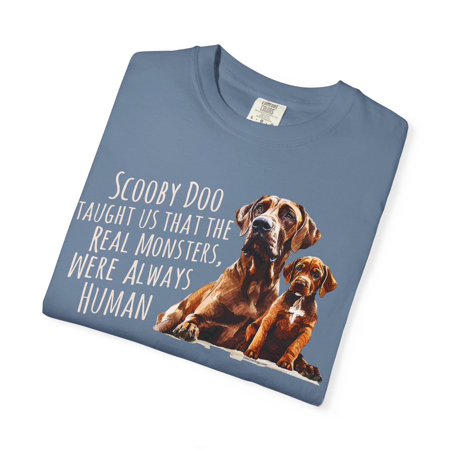 Scooby Scrappy Unisex Garment-Dyed T-shirt