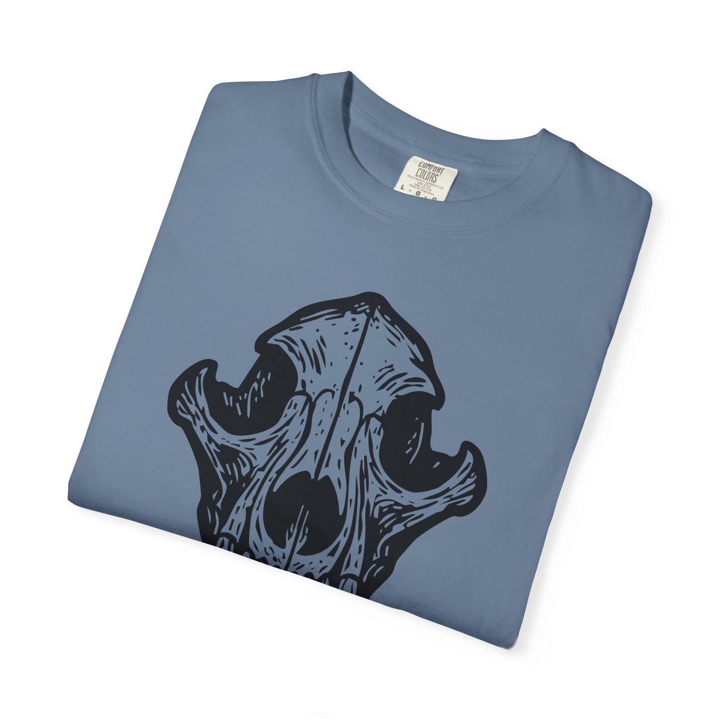 Dog Skull T-Shirt - Unisex Garment-Dyed Tee