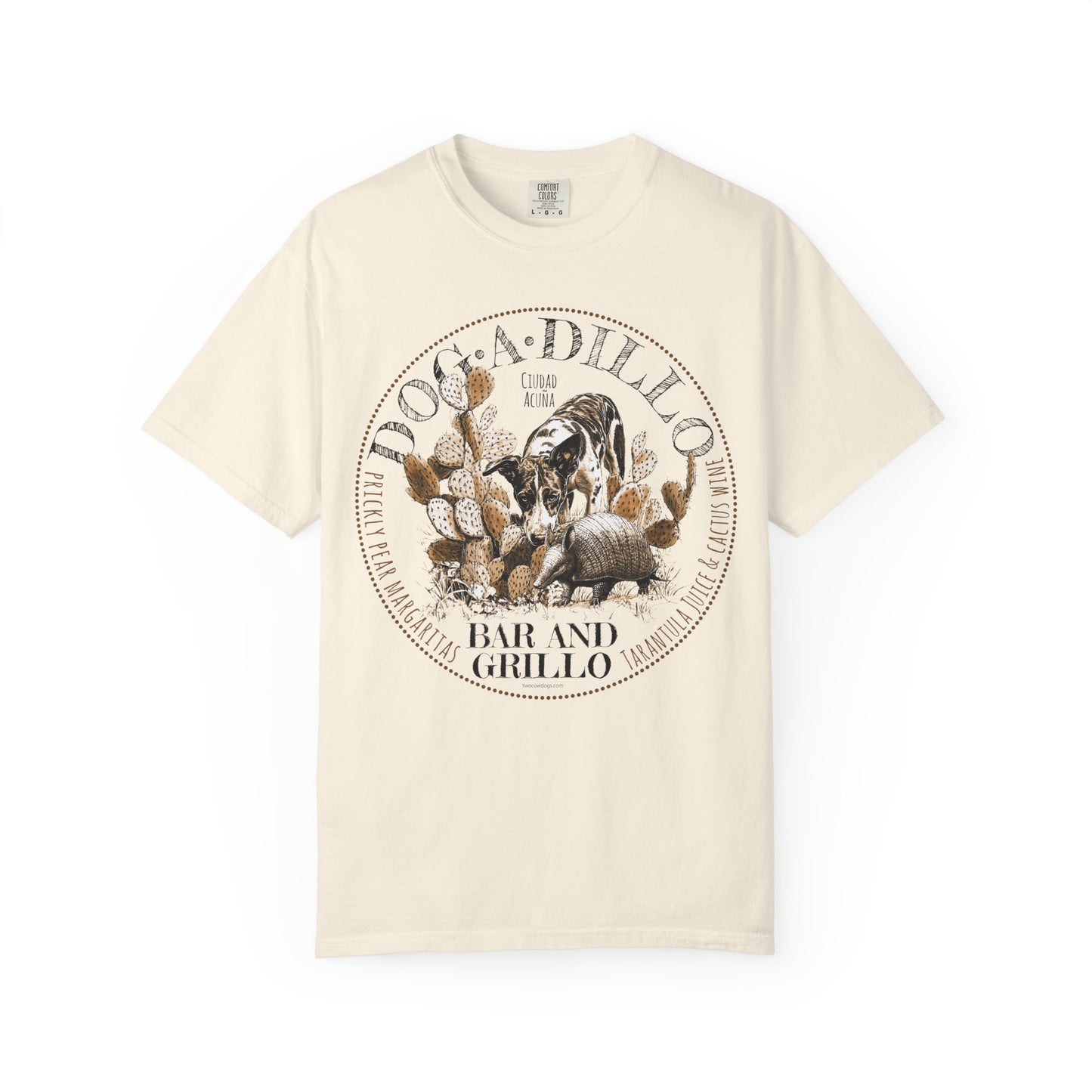 Dog-A-Dillo Armadillo Bar and Grillo T-Shirt
