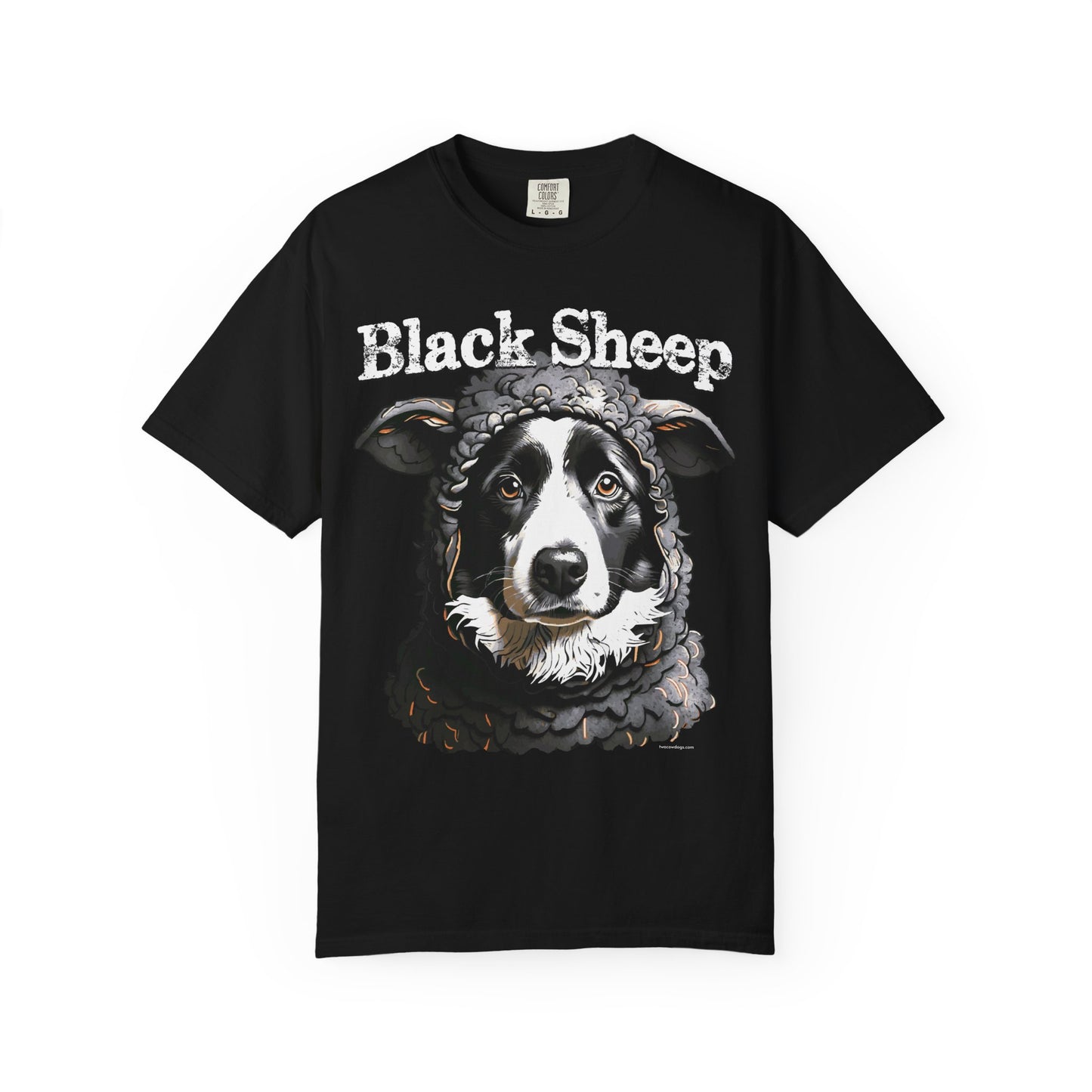 Black Sheep, Border Collie Tee Shirt