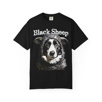Black Sheep, Border Collie Tee Shirt