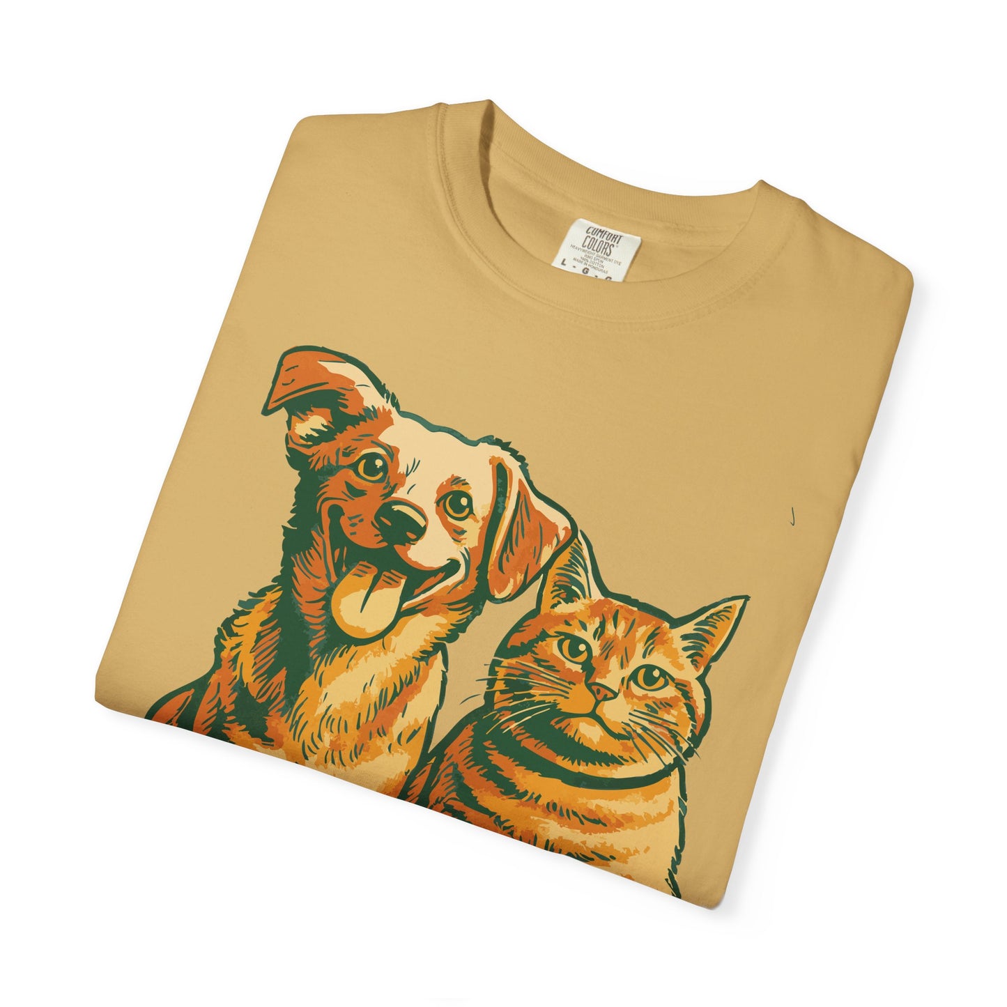 Odie and His Fat Cat Super-Soft Ranch Buddies TShirt