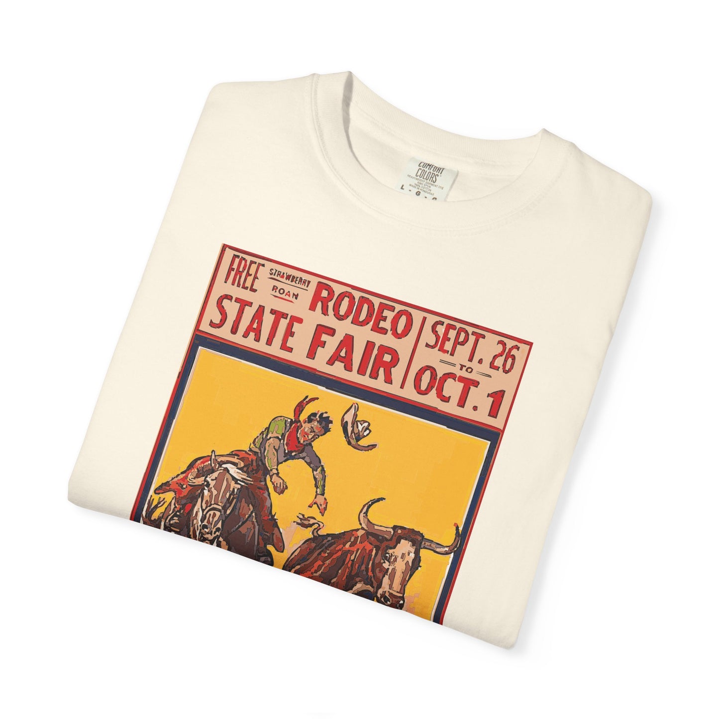 Vintage Rodeo Tee State Fair Garment-Dyed T-shirt
