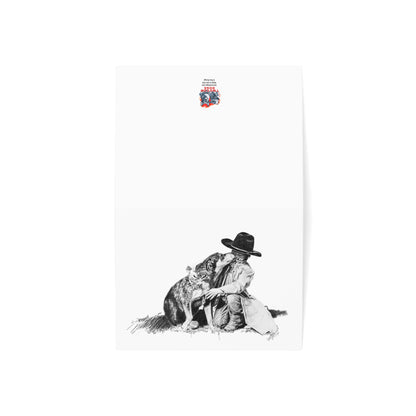 Justin's Heeler Blank Notecards