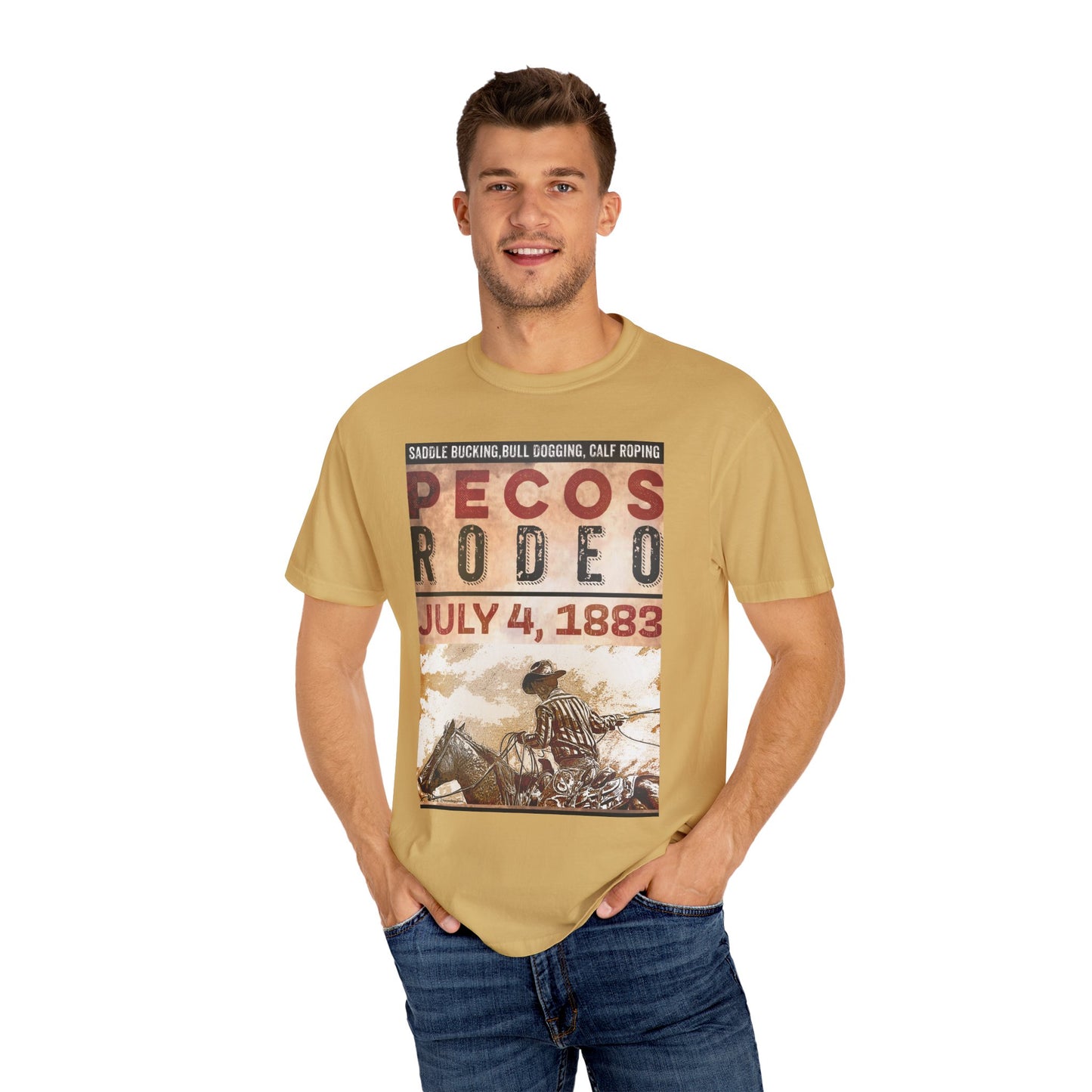 Vintage Pecos Rodeo 1883 T-Shirt