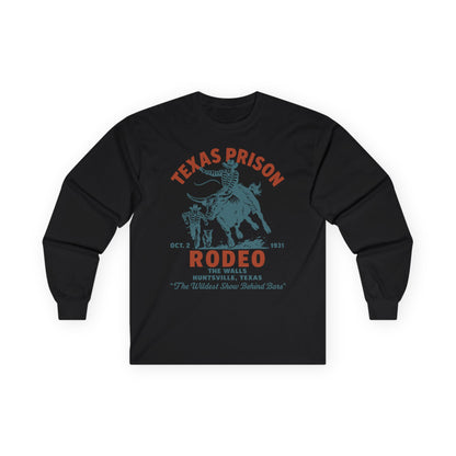 Texas Prison Rodeo Long Sleeve TShirt – The Wildest Show Behind Bars