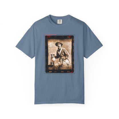 Vintage Cowboy and Dog 2 Puppy Tee Shirt