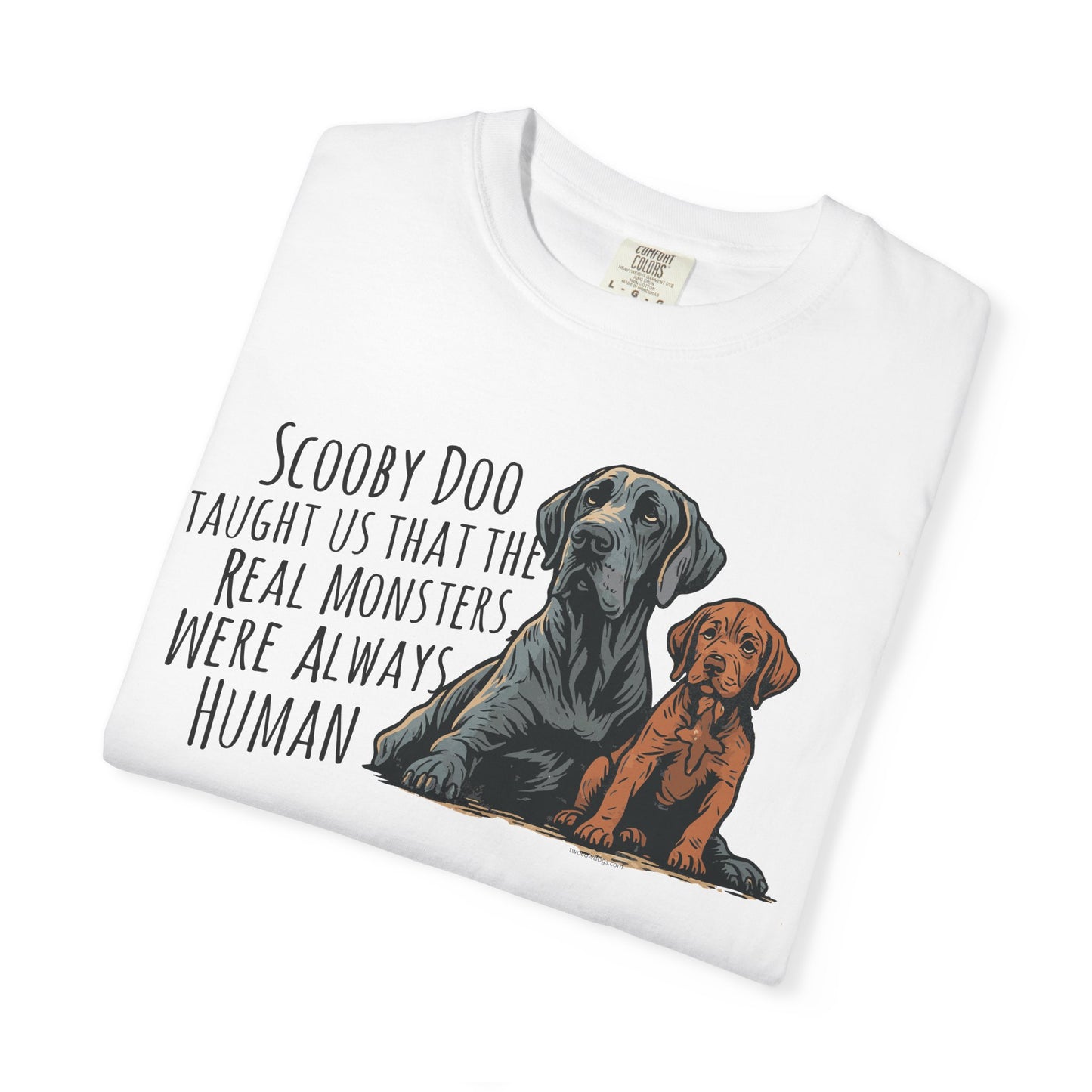 Scooby & Scrappy – Real Monsters Tee
