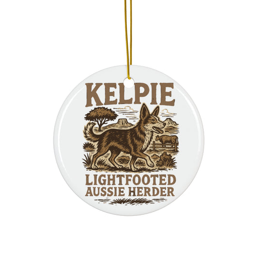 Kelpie Dog Ornament