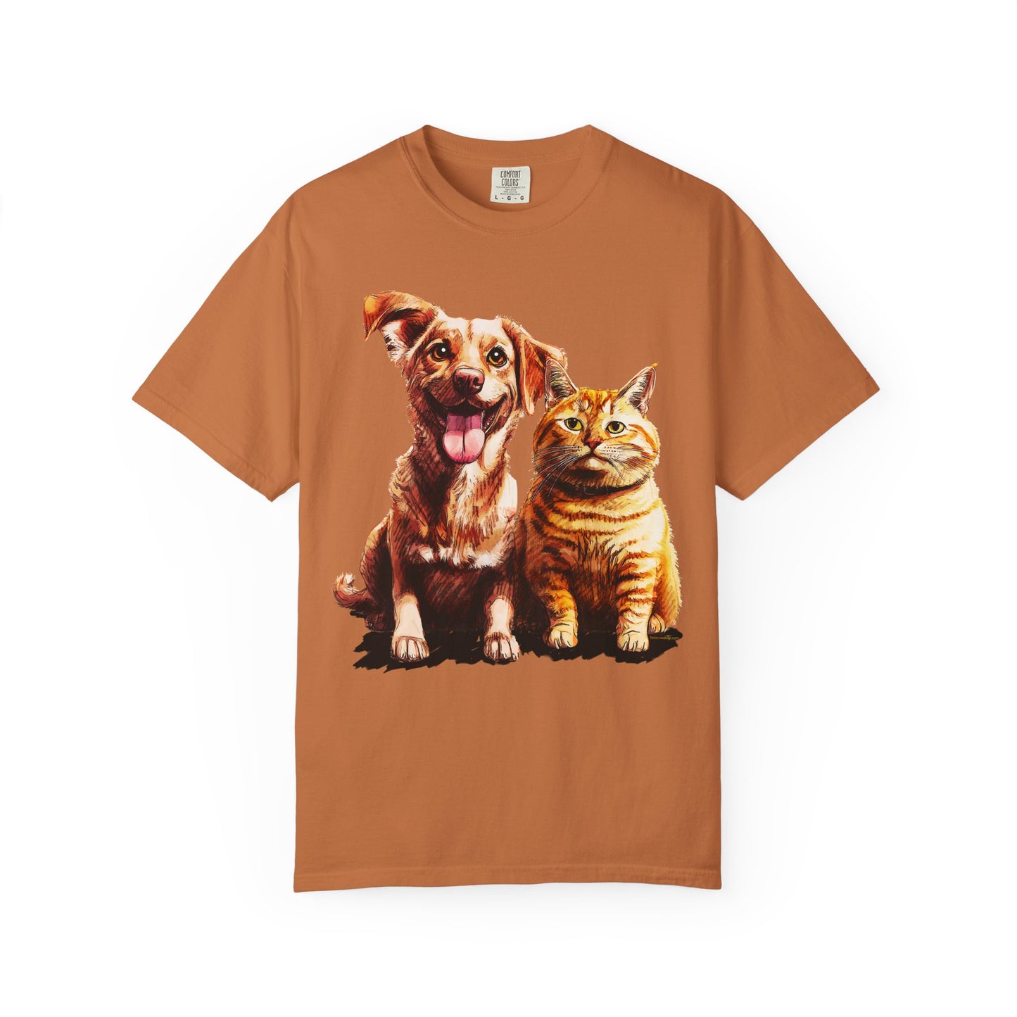 Odie and His Fat Cat Friend Super-Soft Tee