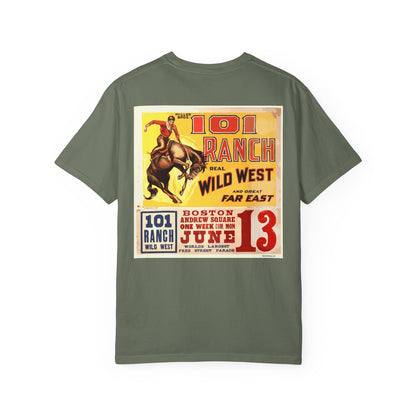 Vintage Wild West Rodeo T-Shirt, Front and Back