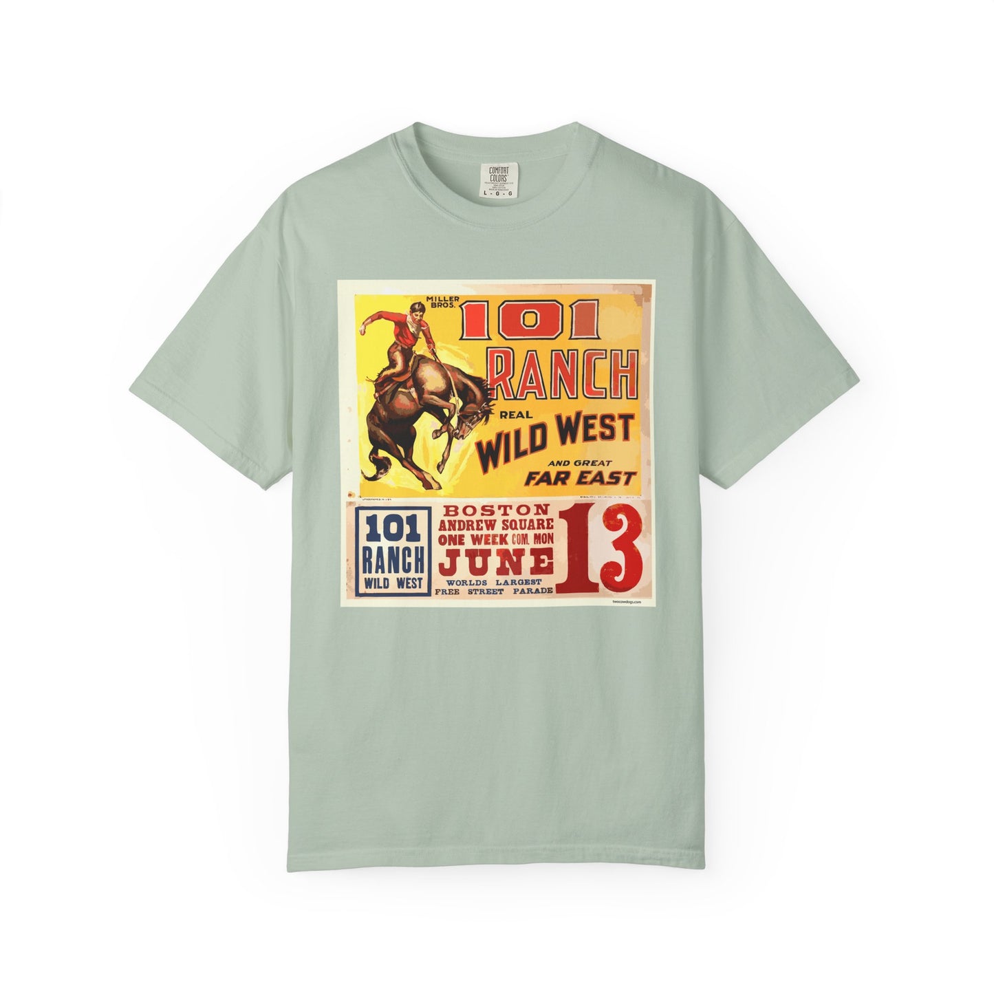 101 Rodeo T-Shirt - Unisex Garment-Dyed