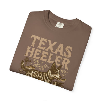 Texas Heeler Ranch Dog T-Shirt — Grit, Lightning & Loyalty