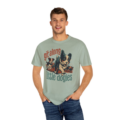 Git Along Little Dogies – Cowdog Pup TShirt