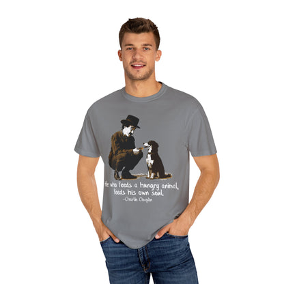 Vintage Chaplin Kindness Cowdog T-shirt
