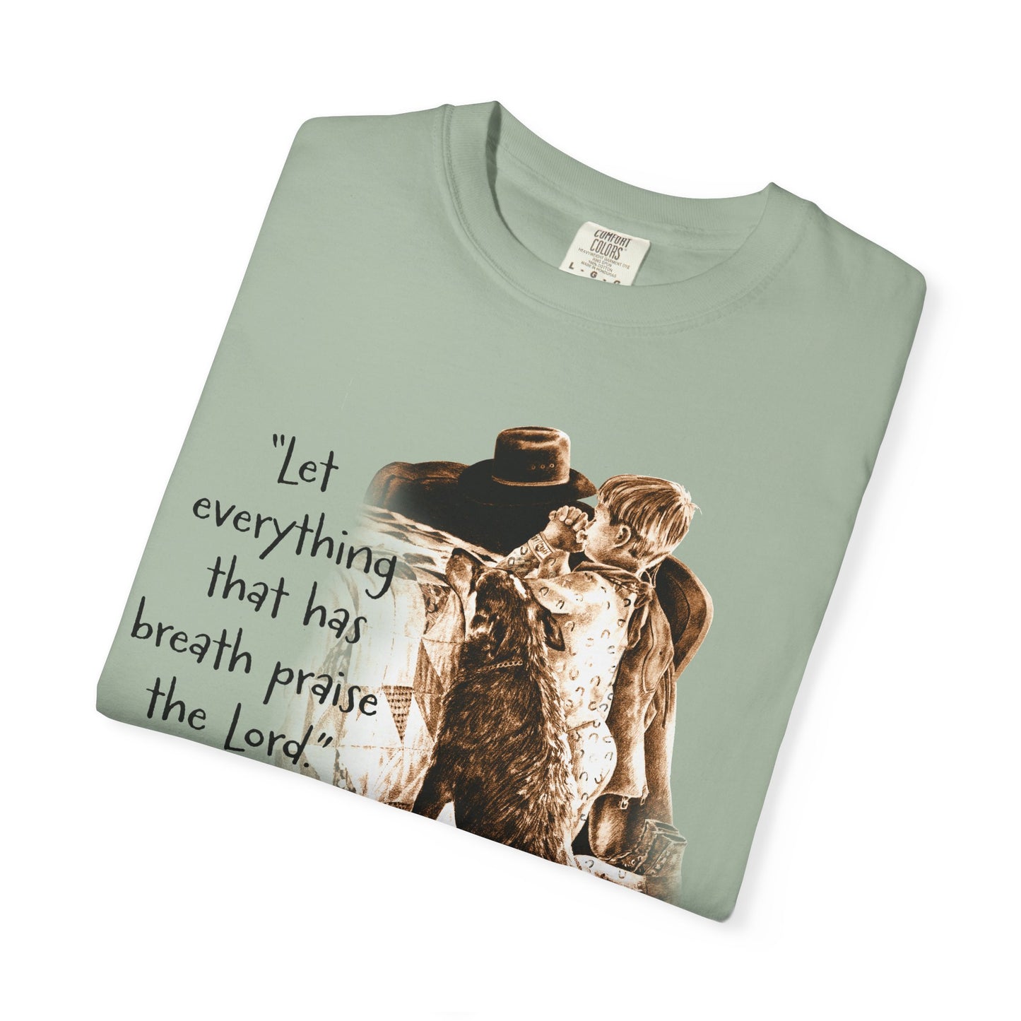 Prairie Praise T-shirt with Psalm 150:6 Verse