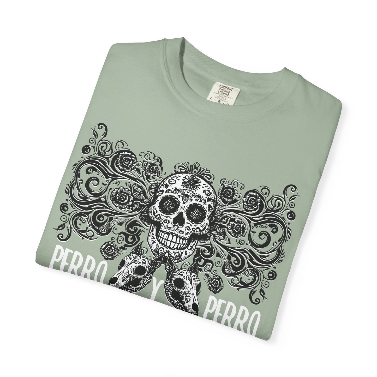 Perro y Perro T-Shirt, Dia De Los Muertos, Two Dogs